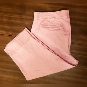 Gloria Vanderbilt Faded Rose Rhea Comfort Waist Band Capris